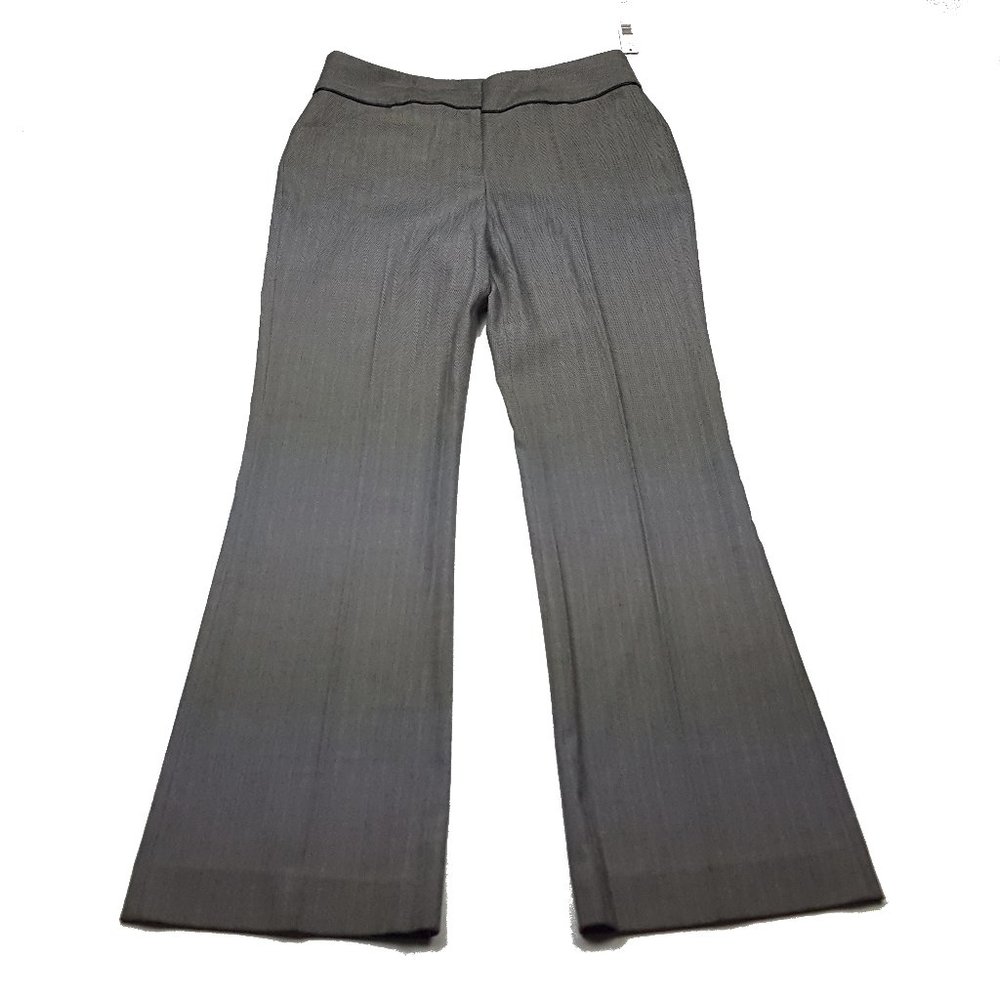 ISABELLA DeMARCO Tahari Levine Vineyard Haven Flare Dress Pants Striped